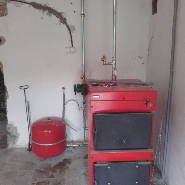 Kompletná realizácia kúrenia Súdovce 2017 -