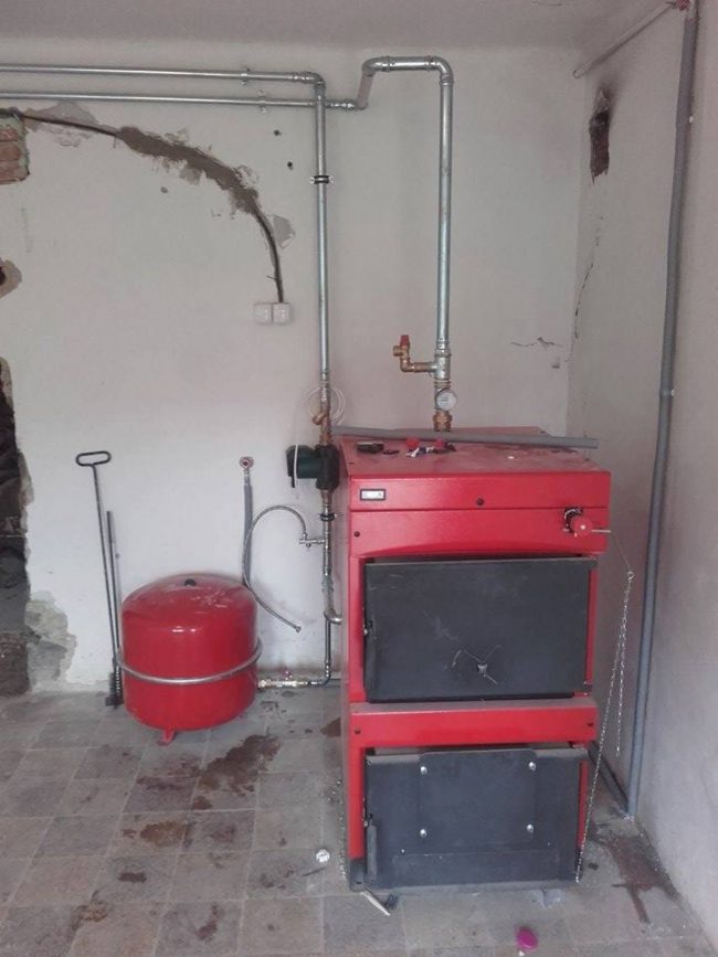 Kompletná realizácia kúrenia Súdovce 2017 -